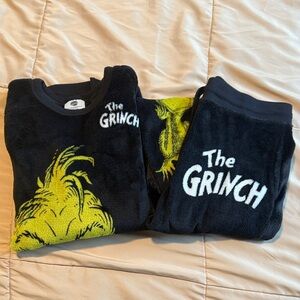Dr. Seuss The Grinch Black and Yellow Sweatshirt and Pants
